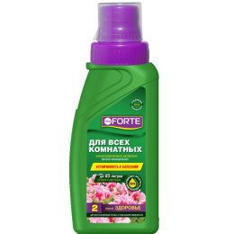 Жидкое удобрение для комнатных растений 285мл органо-минеральное серия Здоровье Bona Forte