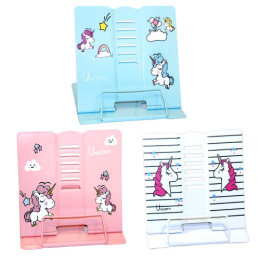 Подставка для книг Единорог, металлическая, 21х22см КАНЦ24709-15