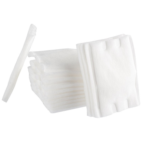 Ватные подушечки 100шт. 5х6см, в пакете Идеальная 107547