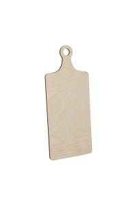 Доска разделочная из фанеры без рисунка 350х140мм Мирхозторг 1234