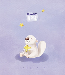 Тетрадь  48 листов Милашка С3619-28