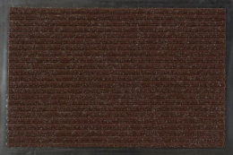 Коврик придверный влаговпитывающий на резин. основе ворс 80х120см Стандарт, коричневый ComeForte