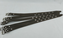 Ошейник для собак №6  2,0х45см кожа, спилок