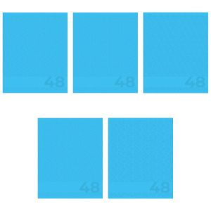 Тетрадь  48 листов Голубой 15019/5