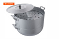 Манты-казан алюминиевый  6,0л 4 уровня Scovo МТ-040