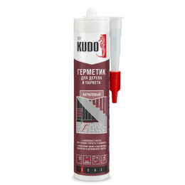 Герметик акриловый для дерева и паркета дуб KUDO 280мл. KSK-313