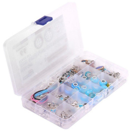 Набор для творчества Создание украшений и бижутерии Аквамарин 66 элементов 665297