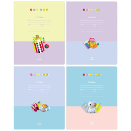 Тетрадь  12 листов линейка BG Учись учиться. Правописание гласных после шипящих Т5СК12 9792