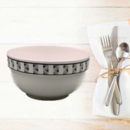 Салатник керамический 110мм с узором Радужный Дом РД21874