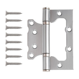 Петля накладная Code Deco 100х75х2,5-B2-CRS хром (бабочка) Code Deco 42115