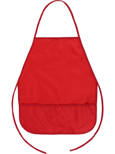 Фартук для труда красный Ф-1409