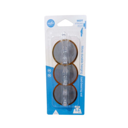 Крючки пластиковые набор  3шт. на самоклеящейся основе Радужный Дом РД24813