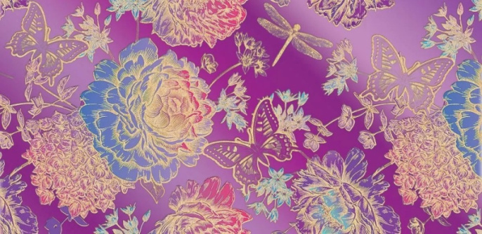 Открытка-конверт для денег без надписи Цветы 2901690