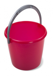Ведро пластиковое  5л без крышки Соло, цвета в ассортименте Martika С631
