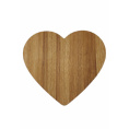 Менажница деревянная ясень 2 секции 280х250х20мм Два сердца ДомВуд Я230
