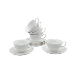 Набор чайный фарфоровый 12 предметов 220мл, в п/у Радужный Дом РД72066