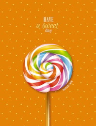 Книжка записная А6  80 листов Карамелька, книжный переплет С4579-20