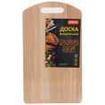 Доска разделочная деревянная береза 310х180мм с отверстием Mallony 986036