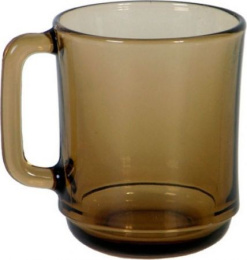 Кружка стеклянная 310мл Muniti дымка Ca del Vetro 62010/62011