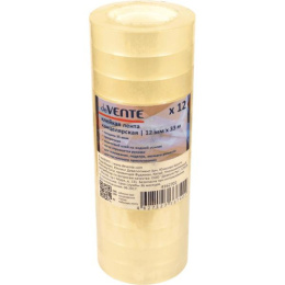 Скотч 12мм х 33м прозрачный 35мкм Devente 4162701