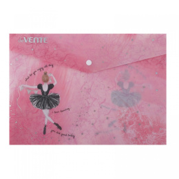 Папка с кнопкой А4 0.18 Devente Ballet 3079300