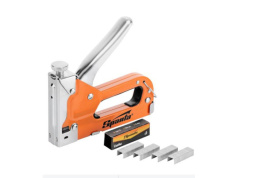 Пистолет мебельный для скоб металлический (тип скобы 53, 4-14мм) Sparta 42002