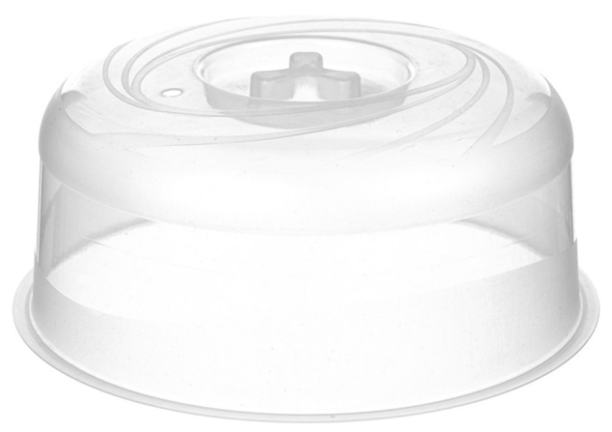 Крышка для СВЧ пластиковая d-22см Верона, бесцветный Homver 2211082