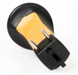 Фонарь аккумуляторный светодиодный  7LED 2 режима, черный/желтый Ultraflash LED3807