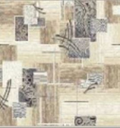 Коврик напольный на войлочной основе с низким ворсом Принт 100х200см p2171/a2p