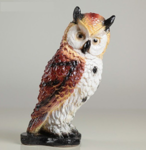 Копилка гипсовая Филин малый 25х17см Гарденвилл 283