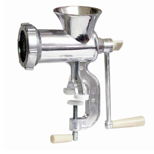 Мясорубка ручная алюминиевая №10, 700г Радужный Дом РД72189