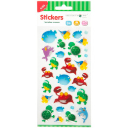 Наклейки гелевые 10х19см Greenwich Line Водный мир LWO043_3793