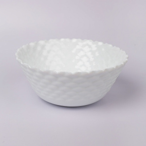 Салатник стеклокерамический 165мм/750мл White Pars Opal PO-770P