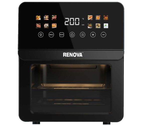 Аэрогриль 1700Вт, 12л, черный Renova AF6-TB2