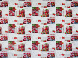 Клеенка столовая на нетканой основе с увеличенным наложением Мажор 1,35х20м Колорит 587/15