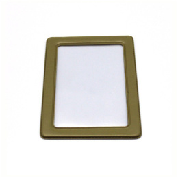 Обложка для проездных документов ДПС, ПВХ с цветной рамкой, ассорти 2204/50