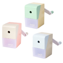 Точилка механическая Классика, пластиковый корпус, 1 отверстие, ассорти 9516