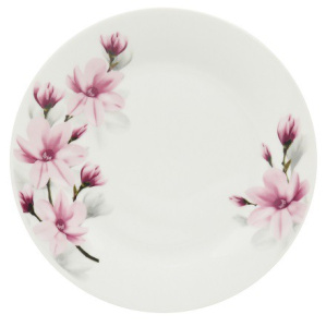 Тарелка фарфоровая мелкая 200мм Магнолия Фокус т8-19220