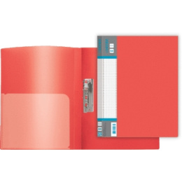 Папка с зажимом Devente Daily 700мкм, красная 3110705