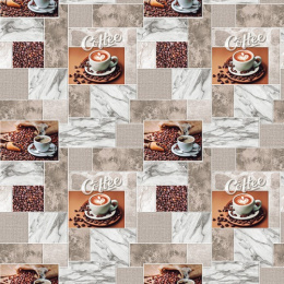 Клеенка столовая на тканевой основе с ПВХ покрытием 1,4х20м Grace STS5974-1