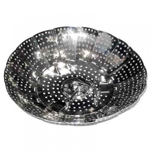 Пароварка складная металлическая d-20см малая Мирхозторг 4048