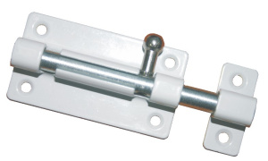 Шпингалет Кунгур ЗТ6, белый, 60мм Кунгур 42592