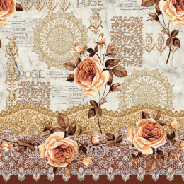 Клеенка столовая на нетканой основе 1,4х20м Dekorama 056A