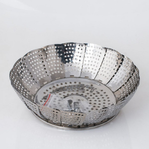 Пароварка складная металлическая d-28см AZS 5807- 2/71876