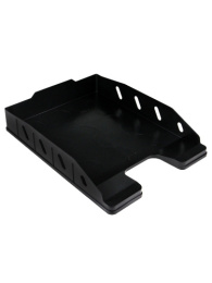 Лоток для бумаг Офис, черный ЛК-5128