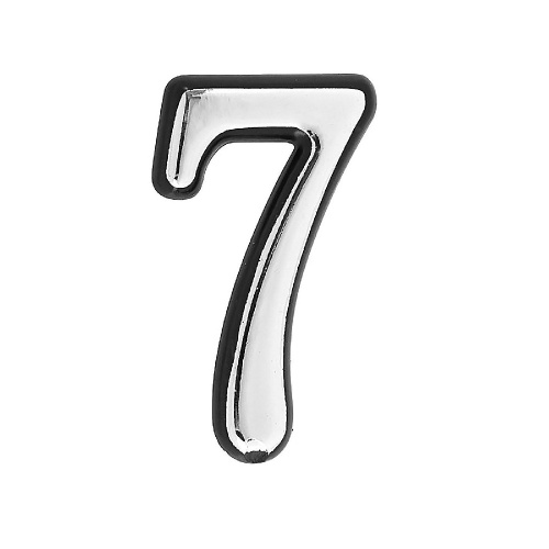 Цифра 7, хром Аллюр 26337