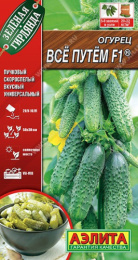 Огурец Все путем F1 10шт. цветной пакет Аэлита