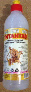 Клей универсальный Титантан морозоустойчивый 0,25л Gold Драгун