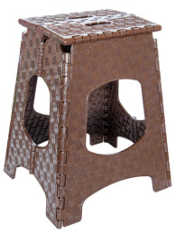 Табурет пластиковый складной большой 36,5х32х44см, цвета в ассортименте Ар-Пласт 11014