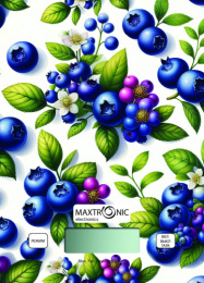Весы кухонные электронные до 7кг, стеклянные, ягоды Maxtronic MAX-893-8